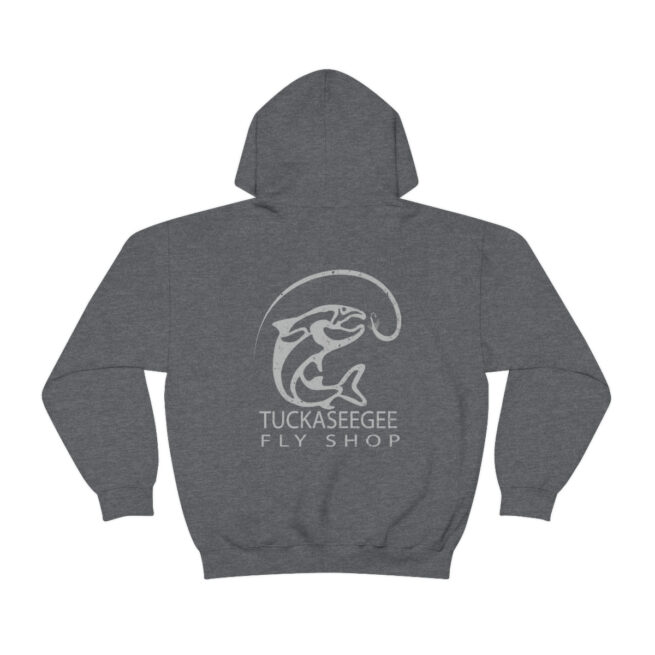 Tuck Fly Shop Silver Hooded Sweatshirt - Image 20