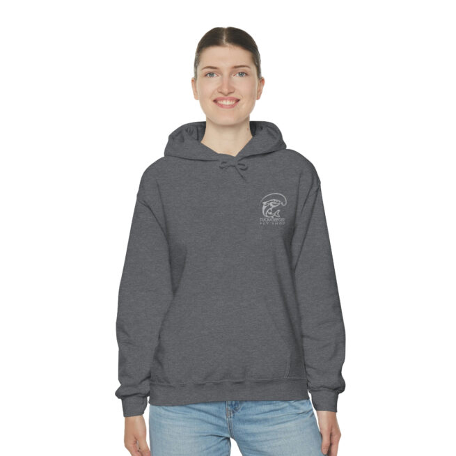Tuck Fly Shop Silver Hooded Sweatshirt - Image 23