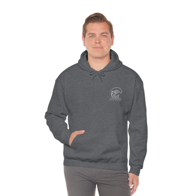 Tuck Fly Shop Silver Hooded Sweatshirt - Image 24