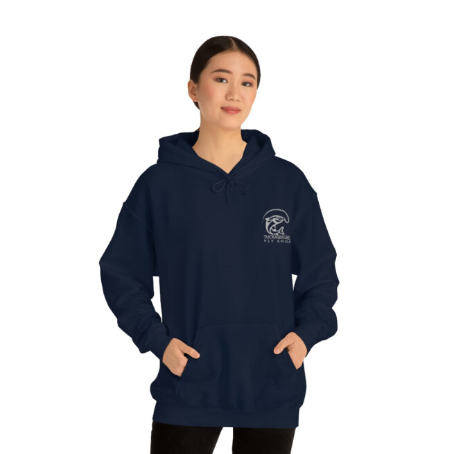 Tuck Fly Shop Silver Hooded Sweatshirt - Image 39