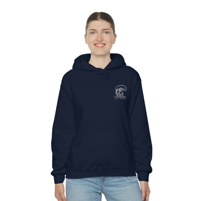 Tuck Fly Shop Silver Hooded Sweatshirt - Image 41