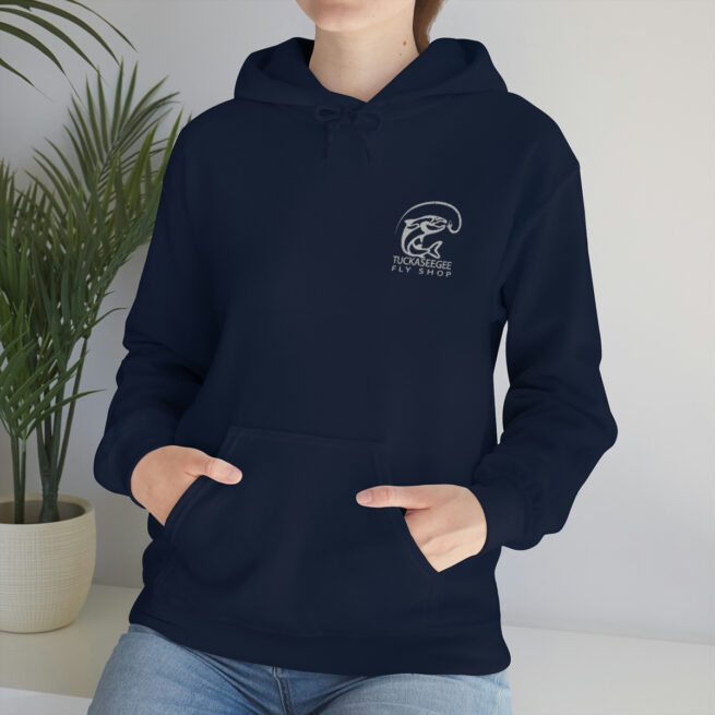 Tuck Fly Shop Silver Hooded Sweatshirt - Image 43