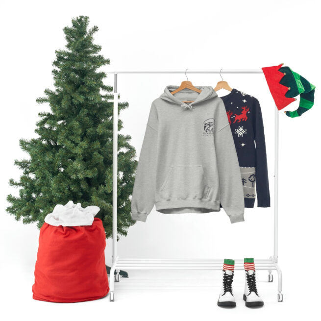 Tuck Fly Shop Charcoal Hooded Sweatshirt - Image 9
