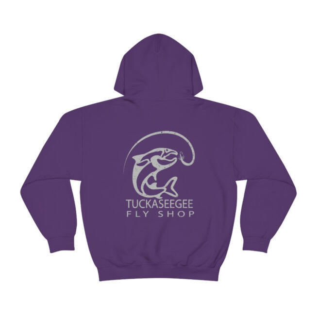 Tuck Fly Shop Silver Hooded Sweatshirt - Image 47