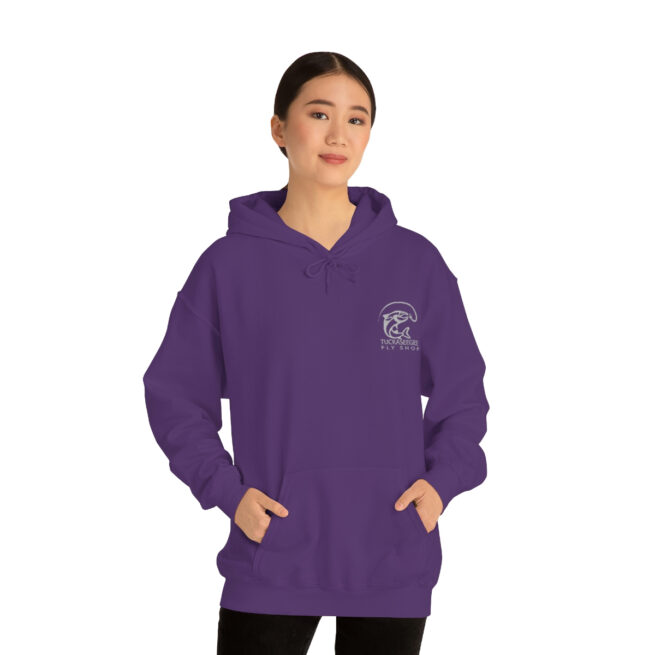 Tuck Fly Shop Silver Hooded Sweatshirt - Image 48