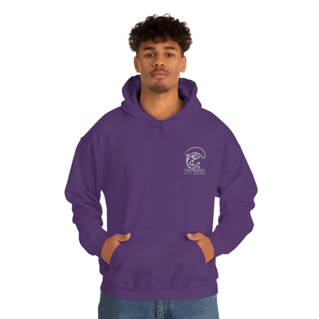 Tuck Fly Shop Silver Hooded Sweatshirt - Image 49