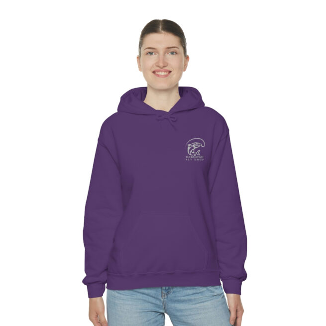 Tuck Fly Shop Silver Hooded Sweatshirt - Image 50