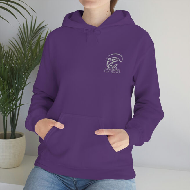 Tuck Fly Shop Silver Hooded Sweatshirt - Image 52