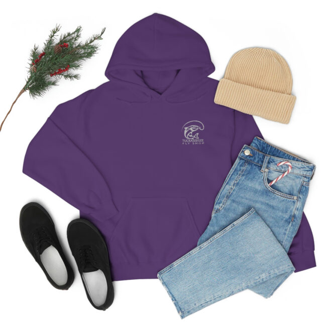 Tuck Fly Shop Silver Hooded Sweatshirt - Image 53