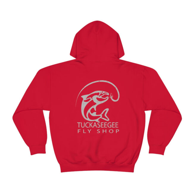 Tuck Fly Shop Silver Hooded Sweatshirt - Image 56