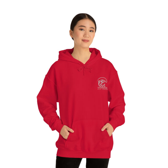 Tuck Fly Shop Silver Hooded Sweatshirt - Image 57