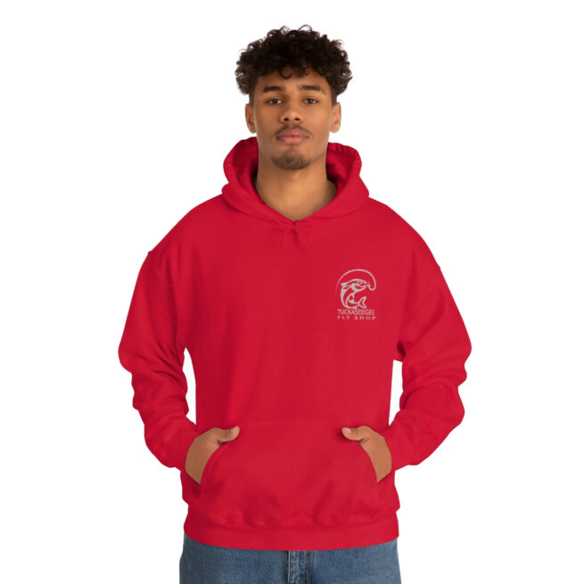 Tuck Fly Shop Silver Hooded Sweatshirt - Image 58