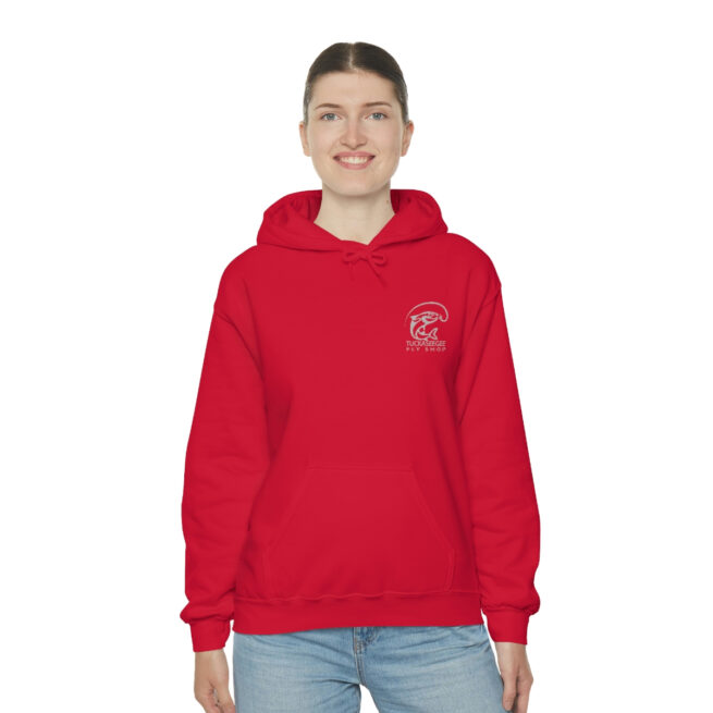 Tuck Fly Shop Silver Hooded Sweatshirt - Image 59