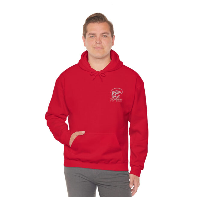 Tuck Fly Shop Silver Hooded Sweatshirt - Image 60