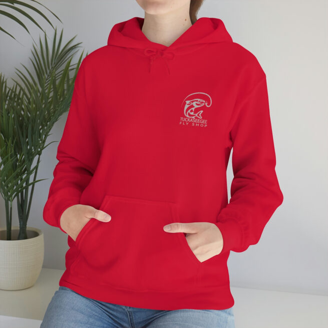 Tuck Fly Shop Silver Hooded Sweatshirt - Image 61