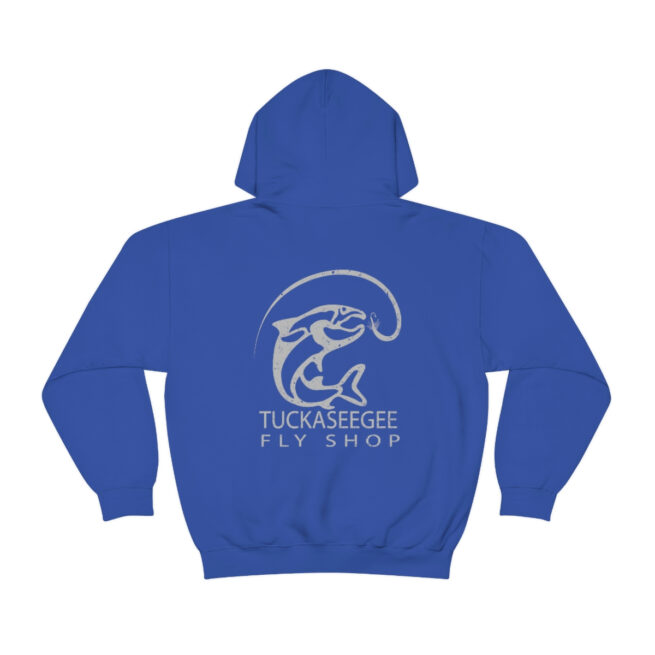 Tuck Fly Shop Silver Hooded Sweatshirt - Image 29
