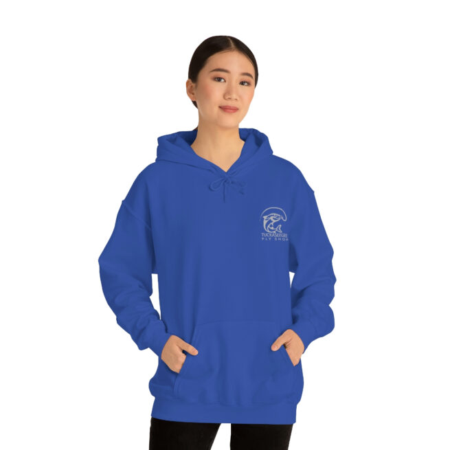 Tuck Fly Shop Silver Hooded Sweatshirt - Image 30