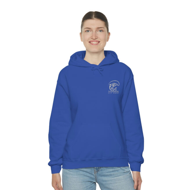 Tuck Fly Shop Silver Hooded Sweatshirt - Image 32