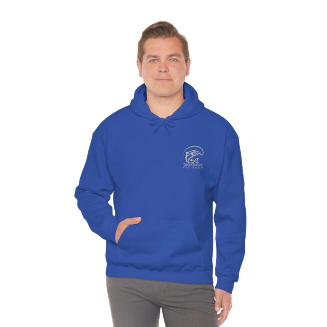 Tuck Fly Shop Silver Hooded Sweatshirt - Image 33