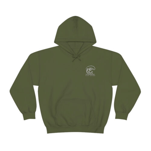 Tuck Fly Shop Silver Hooded Sweatshirt