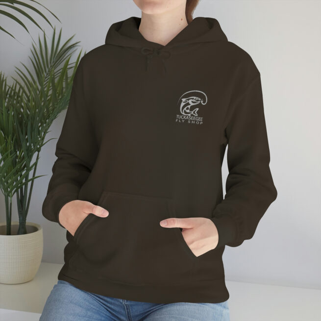 Tuck Fly Shop Silver Hooded Sweatshirt - Image 16