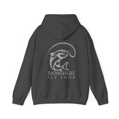 Tuck Fly Shop Silver Hooded Sweatshirt