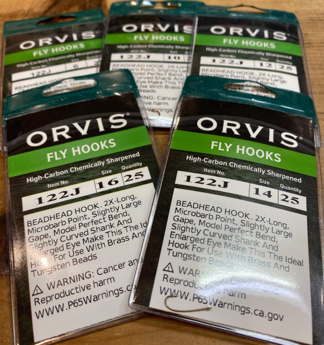 Orvis 122J BH Hook 25 Pk
