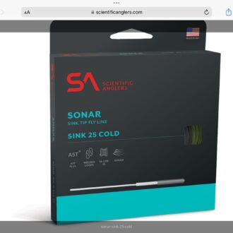 SS Sonar Sink 25 Cold 200 grain