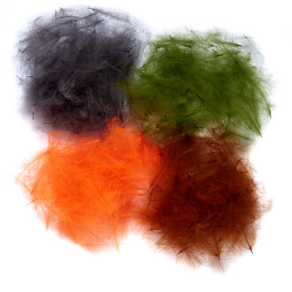 Fulling Mill cdc feathers black