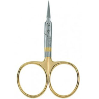 Dr Slick Arrow Scissor 3 1/2” Gold Loops Straight