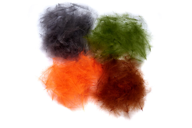 Fulling Mill cdc feathers olive