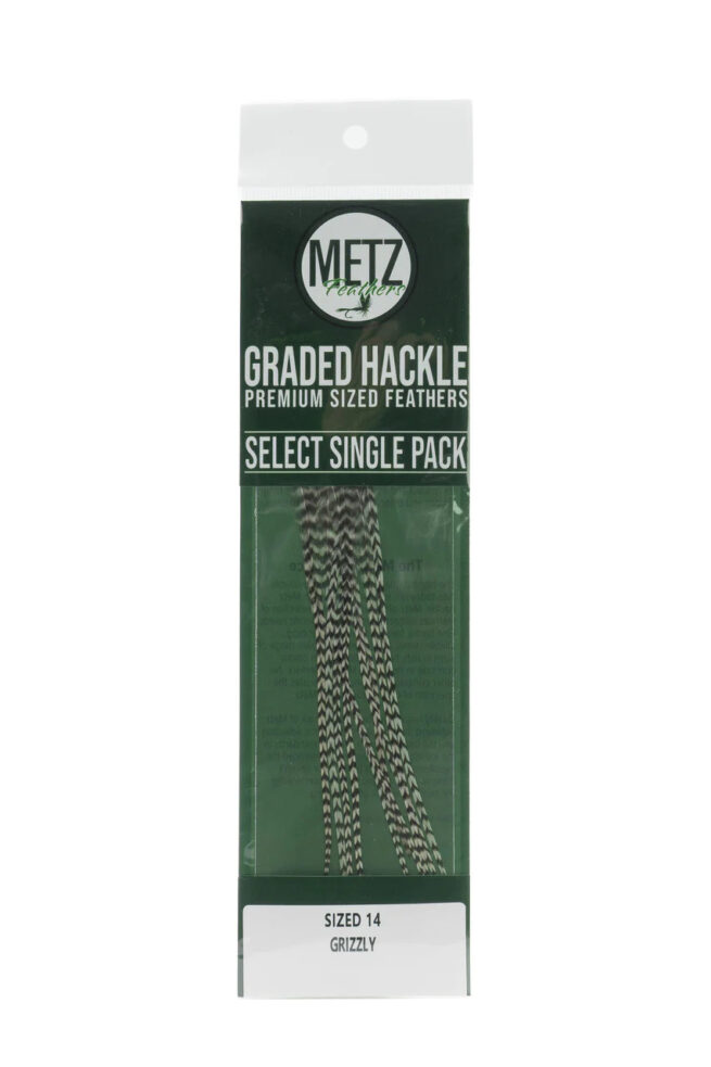 Metz graded hackle single pack