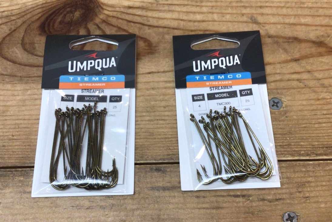 Umpqua Tiemco Streamer Hook - Size 2 - Tuck Fly Shop