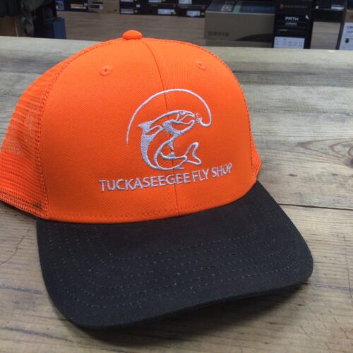Tuck Fly Shop Orvis Blaze Orange Waxed Bill Trucker