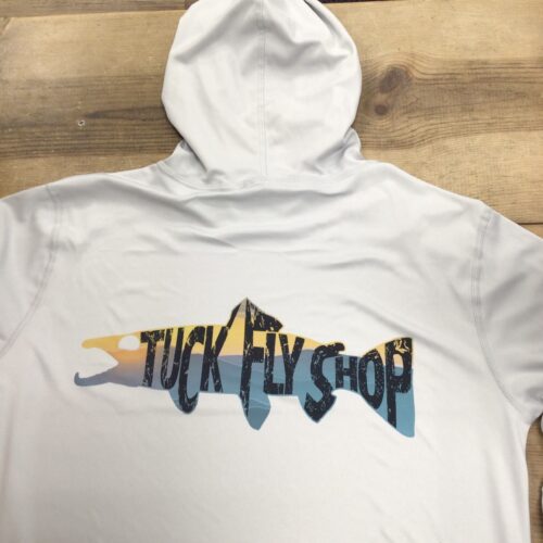 TFS sunset trout sun hoodie