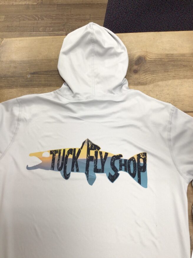 TFS sunset trout sun hoodie