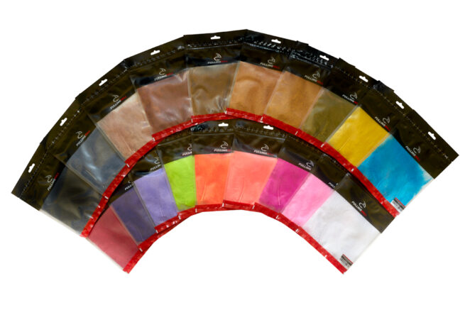 FM premium selected marabou bright red